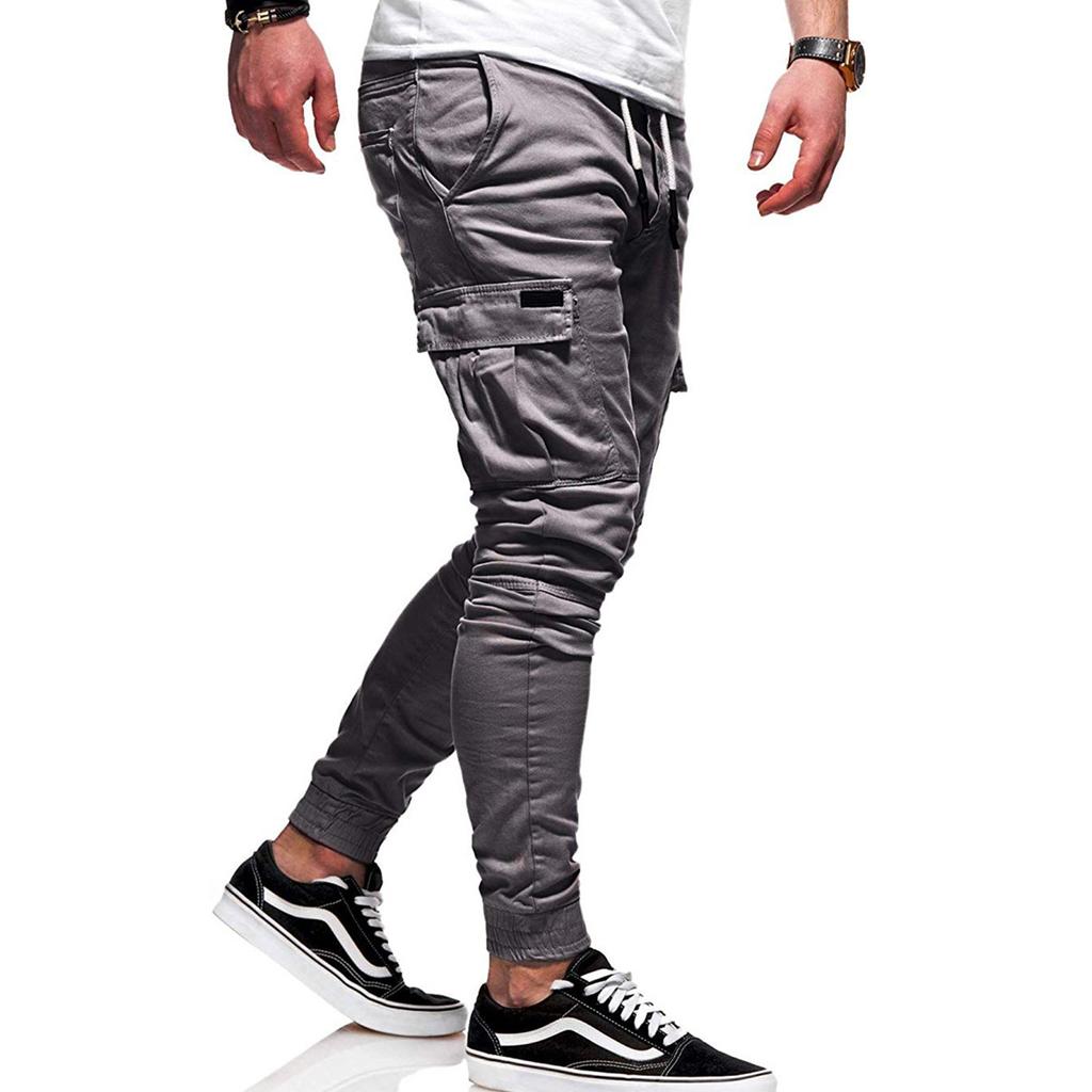 Men's Sports Casual Jogging Trousers Lightweight Hiking Work Pants Outdoor Pant