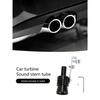 Universal Auto Turbo Exhaust Whistle Simulator | Roar Sound Maker Muffler Pipe | Adjustable Whistle for Exhaust Replacement