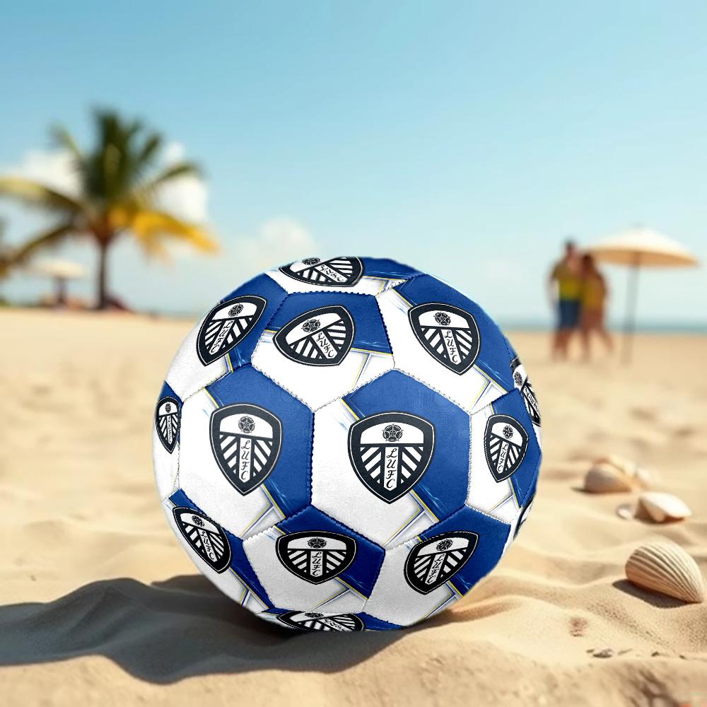 Leeds United Größe 5 Fußball Hohelastischer Fußball Für Outdoor-Wettbewerbe Tägliches Training Spielen