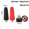 European Style Welder Quick Connectors Insulated Rubber Shell Brass Fittings For Industrial Welding Repair