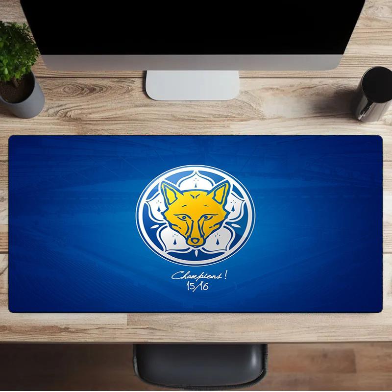 Leicester Football Club Crest Mouse pad, Gaming Mouse Pad, keyboard pad, Desk Decor for computer notebook Fan Gift Birthday Gift