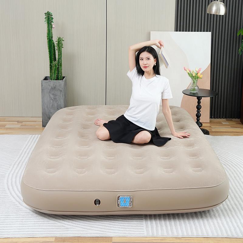 Smart AI Voice-Controlled Inflatable Air Mattress for Outdoor Camping – Thickened Double Bed Sheet