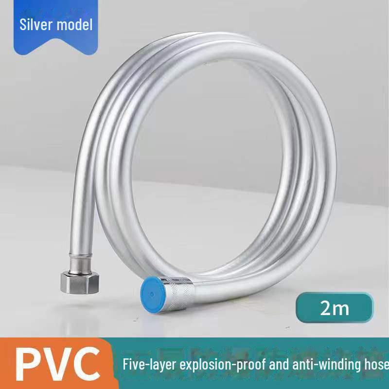 Large Five-Speed Pressurized Shower Head with Handheld and Yuba Water Heater