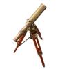 Wooden Tripod Stand 10 Inch Single Barrel Antique Nautical Brass Telescope Gift