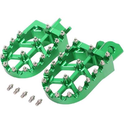 Fußrasten für KLX 230, CNC Dirt Bike Fußrasten Pedale Rasten für KLX230 21-25/KLX230R 21-24/KLX232 24-25/KLX230RS 21-24/KLX230 S 22-23/KLX230SM 23-25 -