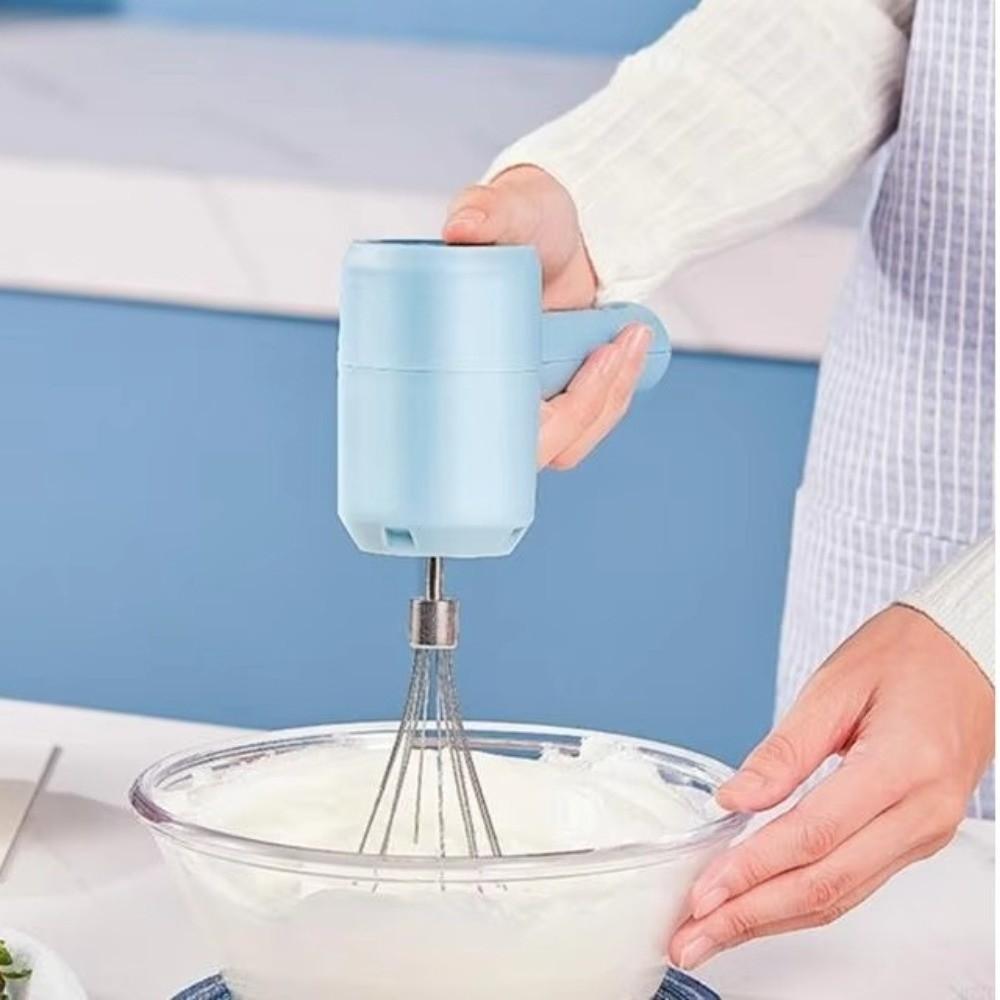 Wireless Electric Egg Beater USB Powered Whipped Cream Beater  Home Cooking Kitchen Use