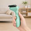 Pet Dematting Comb Dogs Undercoat Rake Deshedding Tool with Curved Stainless Steel Teeth
