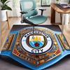 Manchester Football FC Pattern Rug, Indoor/Outdoor Mat, for Picnic, Gameroom, Bedroom, Office, Living Room, Home Decor Carpet, Birthday Gift