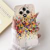 For OPPO Reno12 F 5G Case CPH2637 Cover Fashion Art Painted Soft Silicone Shockproof Funda For OPPO Reno 12F Reno12F F27 5G Capa