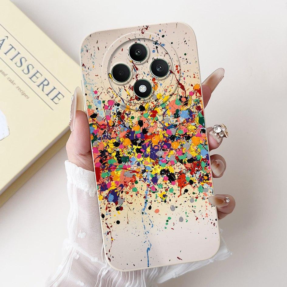 For OPPO Reno12 F 5G Case CPH2637 Cover Fashion Art Painted Soft Silicone Shockproof Funda For OPPO Reno 12F Reno12F F27 5G Capa