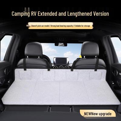 RV Travel Mattress with Headrest for Car Trunk & Rear Seat