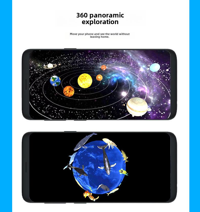 Verbesserter Gemini Smart AR Globe – 20 cm interaktives Lernlicht für Schüler