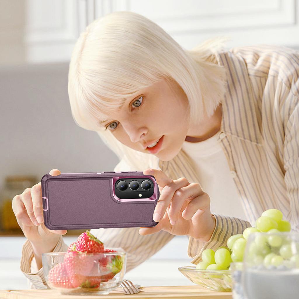 For Samsung Galaxy S26 Case PC + Silicone + EVA Drop Protection Phone Cover