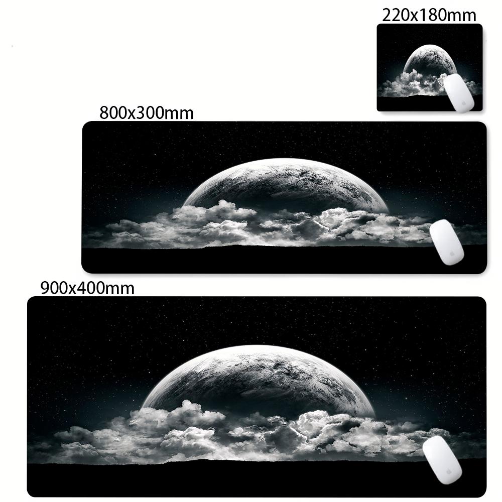 Galaxy Planet Desk Mat Keyboard Mats Deskpad Large Universe Space Gaming Mousepad x Extended Mouse Pad Xxl Speed Deskmat