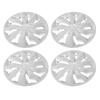 4 Stück 15 Zoll Radkappe Radabdeckung Sportliches Aussehen Schützend Schnappmontage Radfelgenabdeckung
