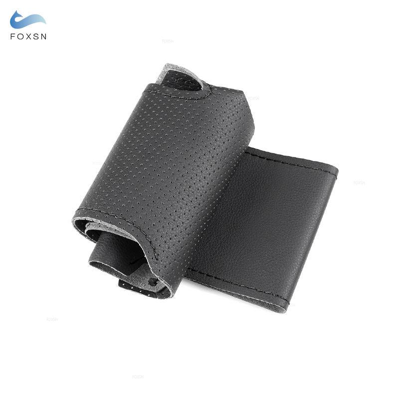 

Car Accessories Inner Steering Wheel Cover Perforated Microfiber Leather Trim For Acura MDX 2007 2008 2009 2010 2011 2012 2013 чорний