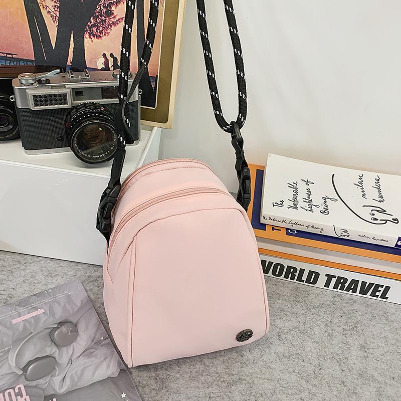 Trendy Brand Small Bag Women'S Mini Lightweight Multi-Compartment Shoulder Messenger Bag Fashionable Mobile Phone Bag Small Shell Backpack