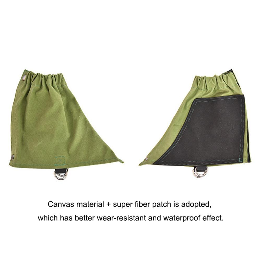 Water Resistant Gaiter Covers Dust Proof Hiking Gaiters Light Weight Desert Gaiters  Travel