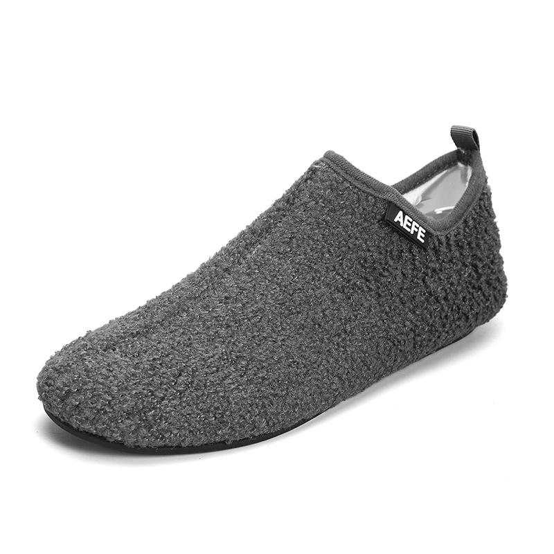

Yrzl Зимние хлопковые туфли Мужские Теплые Слипоны Легкие Зимние Тапочки Мужские Плюшевые Домашние Хлопковые Лоферы Мужские Теплые Туфли 39