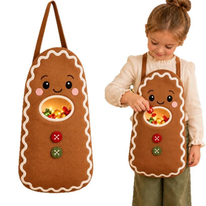 Christmas Candy Buddy Bag - Children's Candy Collection and Storage Bag