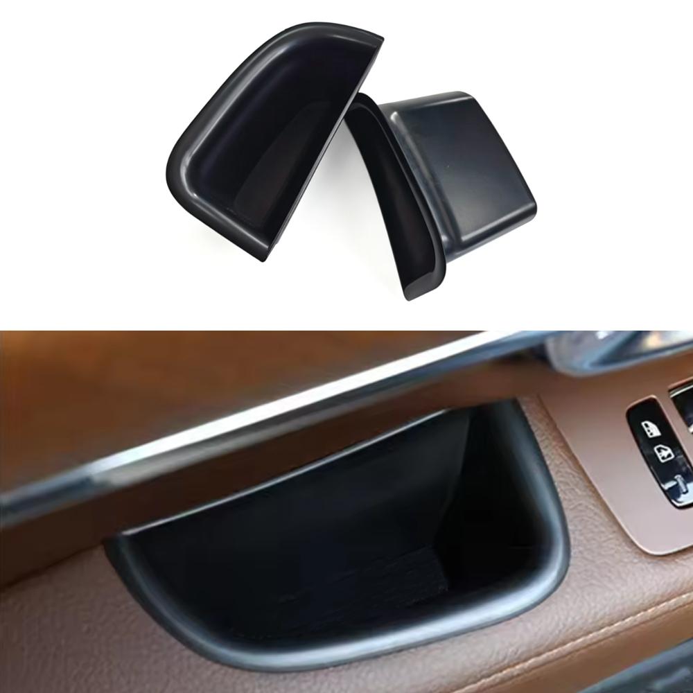 2Pcs/set Car Front Door Side Handle Storage Box Organizer case For Volvo S90 V90 V90CC 2017-2026 Car accessories