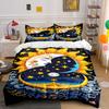 Sun, Moon, and Stars. Bedding Sets Duvet Cover Sets Duvet Covers Pillowcases(1*Duvet Cover 2*Pillowcases Without Duvet Insert)