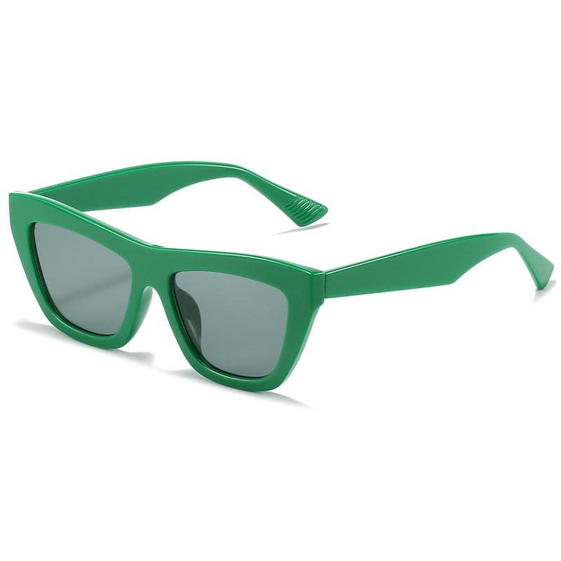 JYL Sunglasses Cat Eye Cross Border Uv Protection Runway Street Shot Use 9168 A-16017 электрические фиолетовый