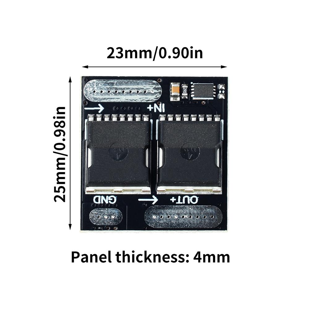 100V/30A 60V/10A Ideal Diode Module Mini Rectifier Solar Energy Anti Reverse Irrigation Battery Charging Anti Backflow Protectio