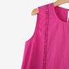 ZANZEA Women Elegant Casual Ruffled Sleeveless Lace Patchwork Tank Tops Tee
