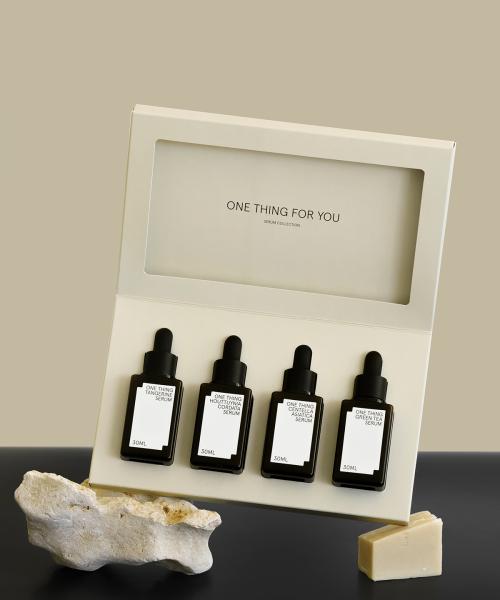 One Thing Serum 4-Piece Gift Set (Centella, Houttuynia Cordata, Green Tea, Jeju Tangerine) none