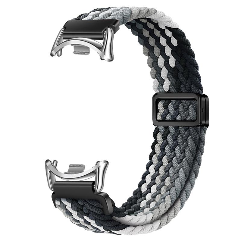 Solo Loop Strap For Xiaomi Mi Band 8 9 Elastic Braided Nylon Adjustable Watchband Correa Bracelet For Miband 10 Miband9 8 Accessories