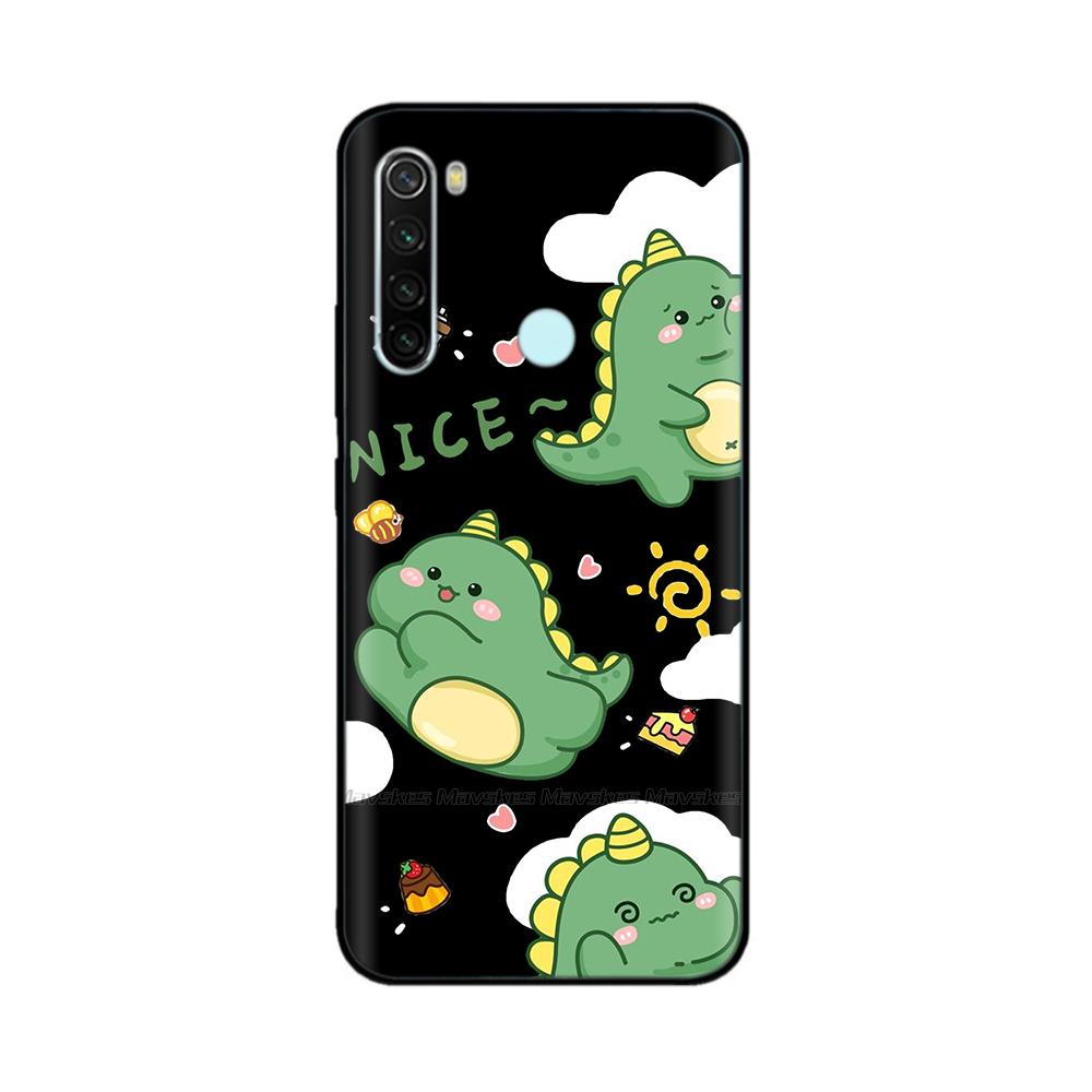 Per Xiaomi Redmi Note 8T Custodia Fantasia Protezione Completa Morbido Silicone Liquido Cover Cartone Animato per Redmi Note 8T Note8T Guscio Fundas