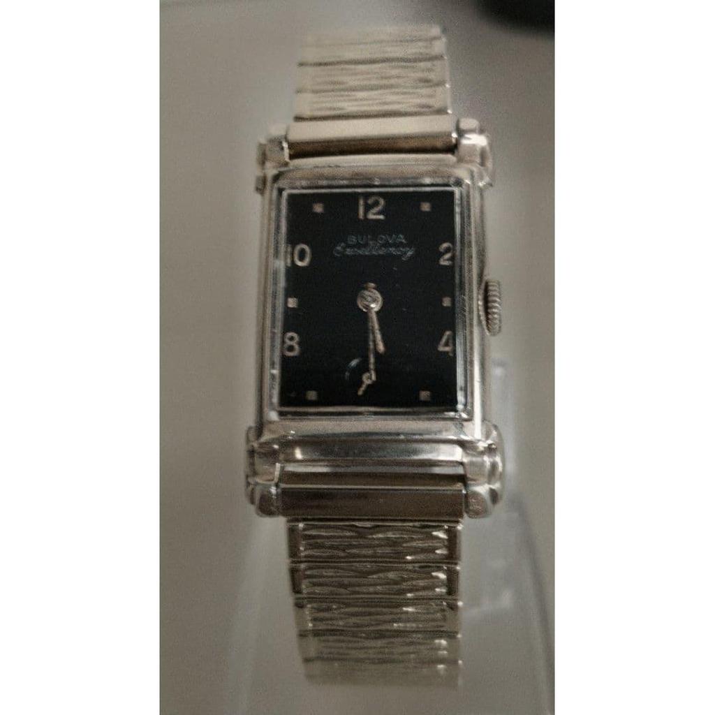 Used Bulova10 gold gold manual winding watch rockabilly