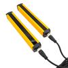 Safety Light Curtain Sensor 20mm 40mm Pitch Area Protection Device Industrial Infrared Grating Barrier NPN PNP Output 12-24V DC