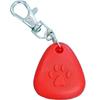 LED Luminous Silicone Triangle Dog Tag - Nighttime Anti-Lost Pendant & Backpack Light
