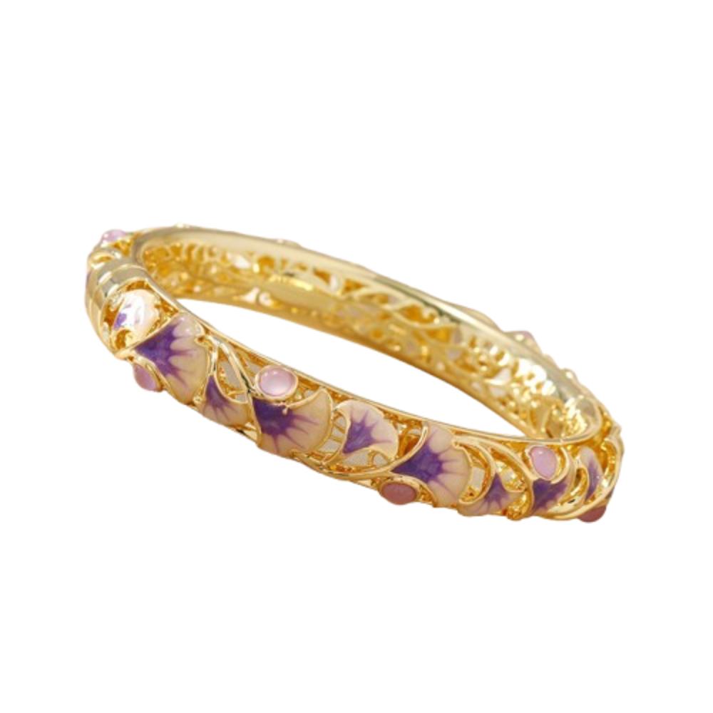 Dvojitý náramek Vintage Cloisonne Tradiční dámský náramek na ruku pro dívky