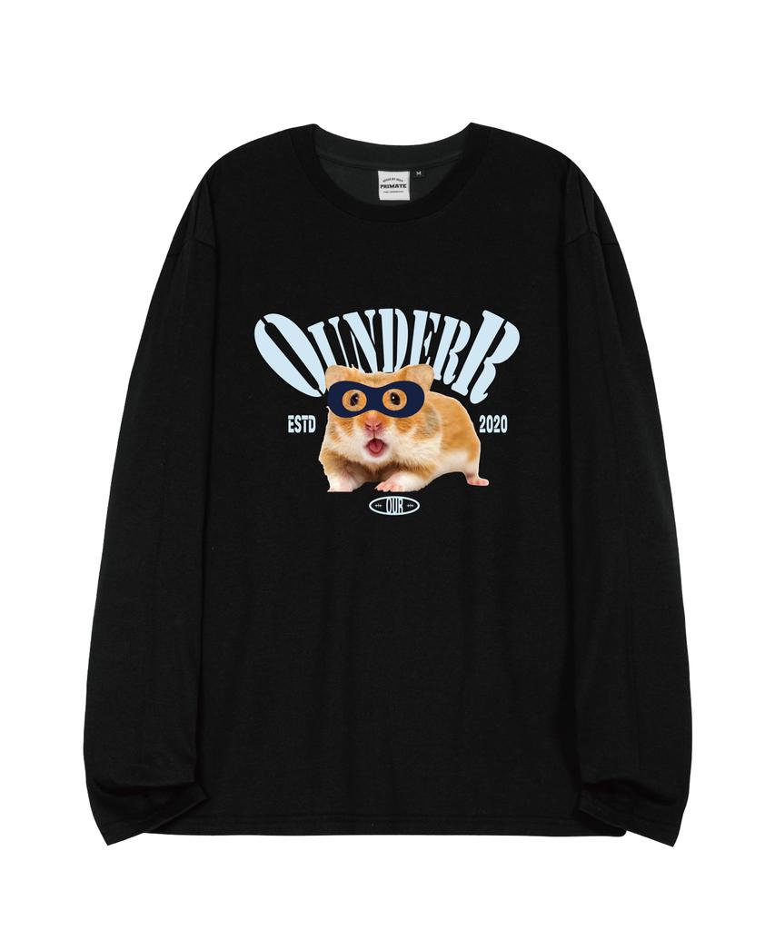 OUNDERR Mask Hamster Oversized Long Sleeve 4 Colors
