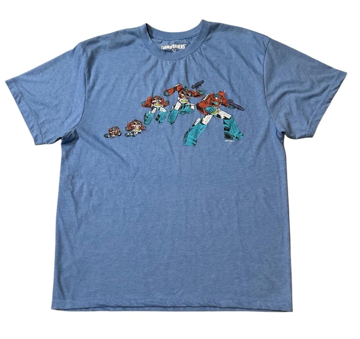 

Lootcrate Exclusive Transformers T Shirt Blue Soft Crew Size XL S