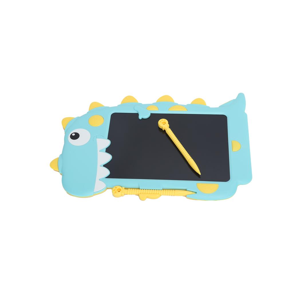8.5in LCD Writing Board Intelligent Graphics Tablet Learning Educational Tool for ChildrenBlue with Yellow