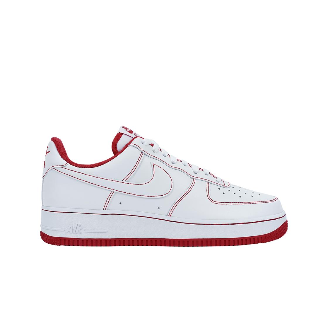 

Nike Air Force 1 07 Stitch Ярко-красный 300