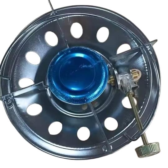 Nigeria Camping Butane Gas Stove High-quality High-end with Brass Valve Body Color Plating or Black Spray Butane