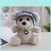 Animal Plush Toy Bear With Pp Cotton Filling For Car And Bag Decor