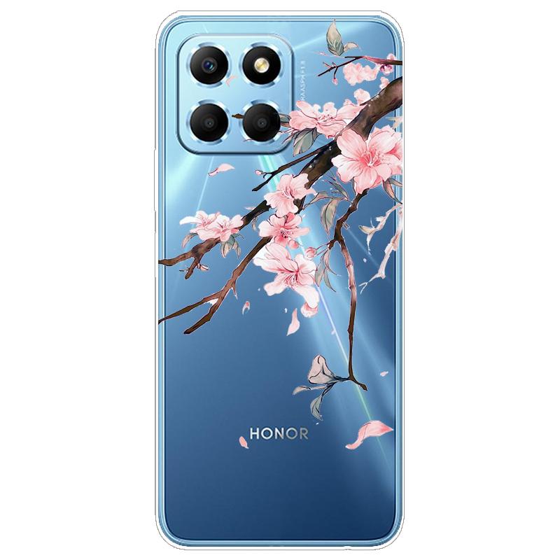 For Honor X6 Case HonorX6S Transparent Soft TPU Silicon Phone Cover For Huawei Honor X6S 2022 Case 6.5 Inche VNE-LX1 Clear Funda