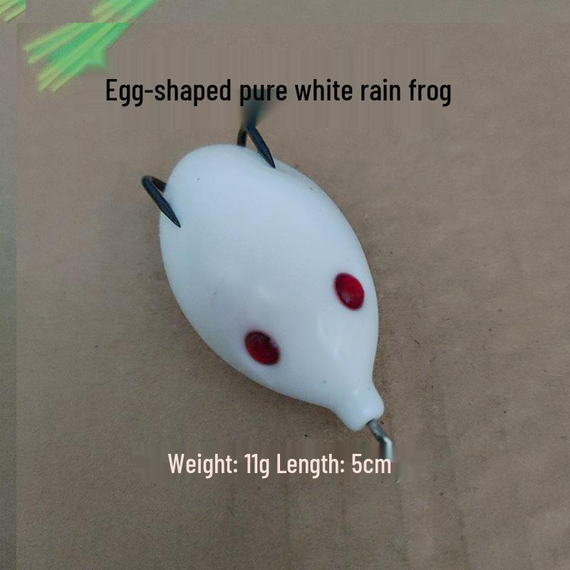 Lei Frog Mouse Black Fish Bionic Soft Lure: No Modification Needed, Freshwater Artificial Bait