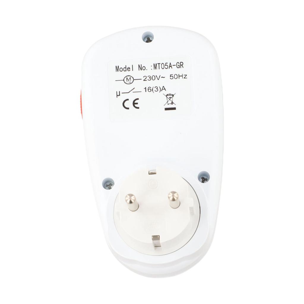 For Daily Routines 102 X 72 X 62 Mm Indoor Timer Switch 15-Minute Interval 16A Current Capacity 230V AC Voltage