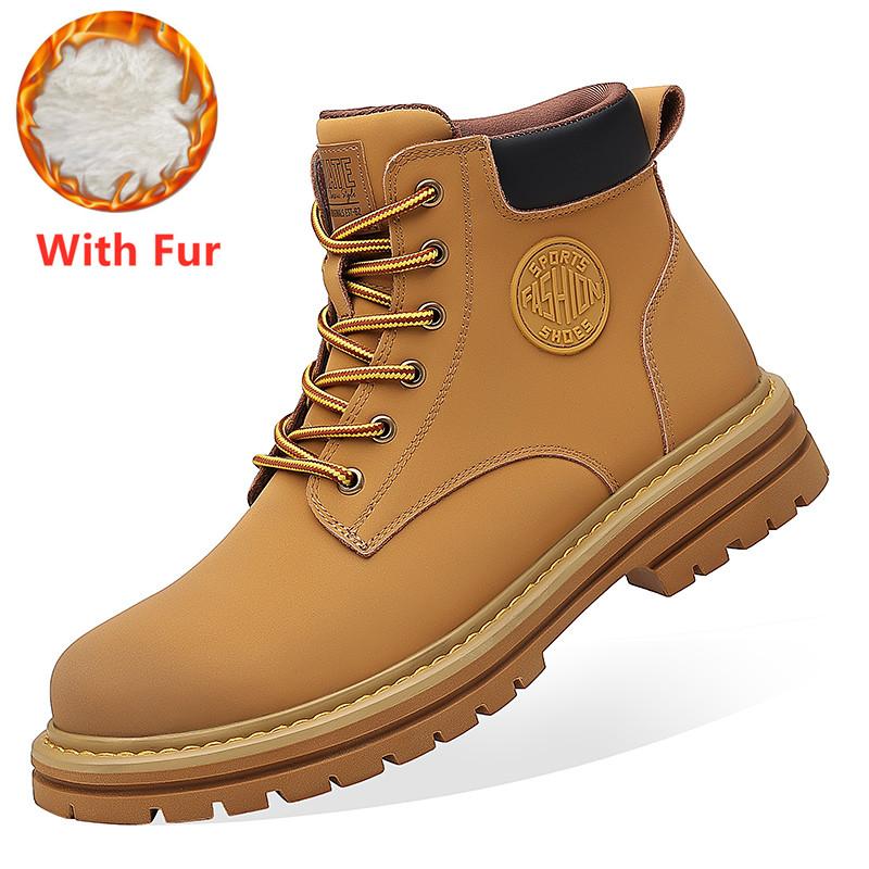 

Мужские зимние плюшевые сноубутсы с низким верхом, мужские стильные кроссовки, мотоботы на шнуровке, универсальные мужские ботинки, мужская обувь 44