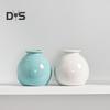 Mini-Keramikvase, einfarbig, glasierte Blumenvase, Schreibtischdekor, Miniatur-Knospenvase für kleine Hydrokulturpflanzen, Blumen, Büro, Wohnzimmer, Schlafzimmer