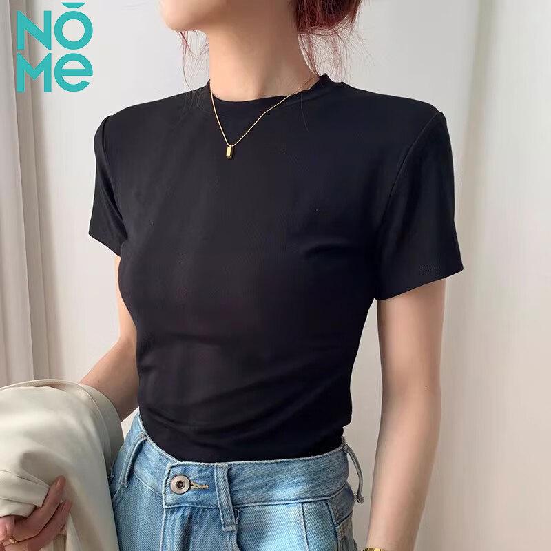 NOMe Women s Round Neck Short Sleeve T-shirt 2XL