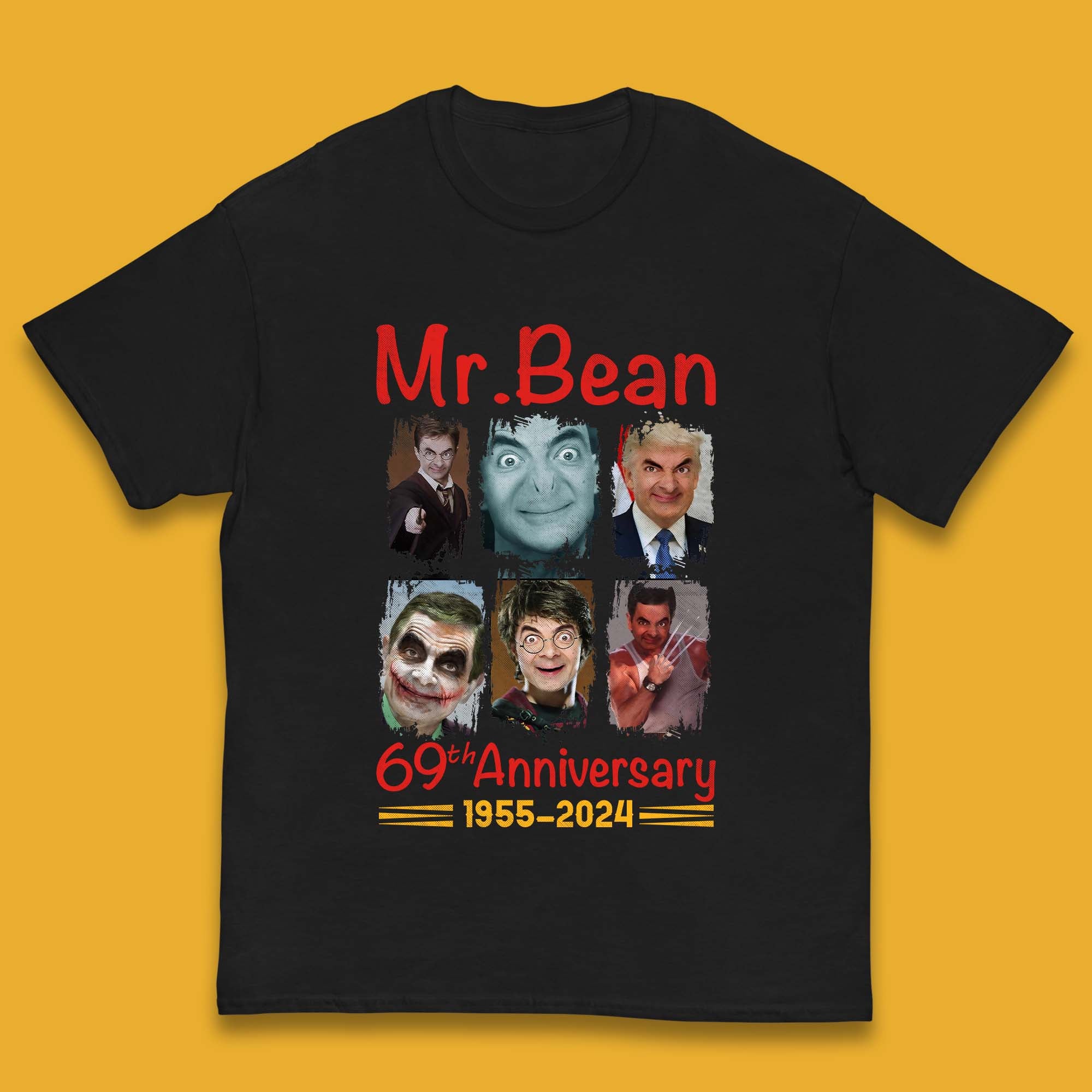 Mr. Bean 69th Anniversary Kids T-Shirt 140