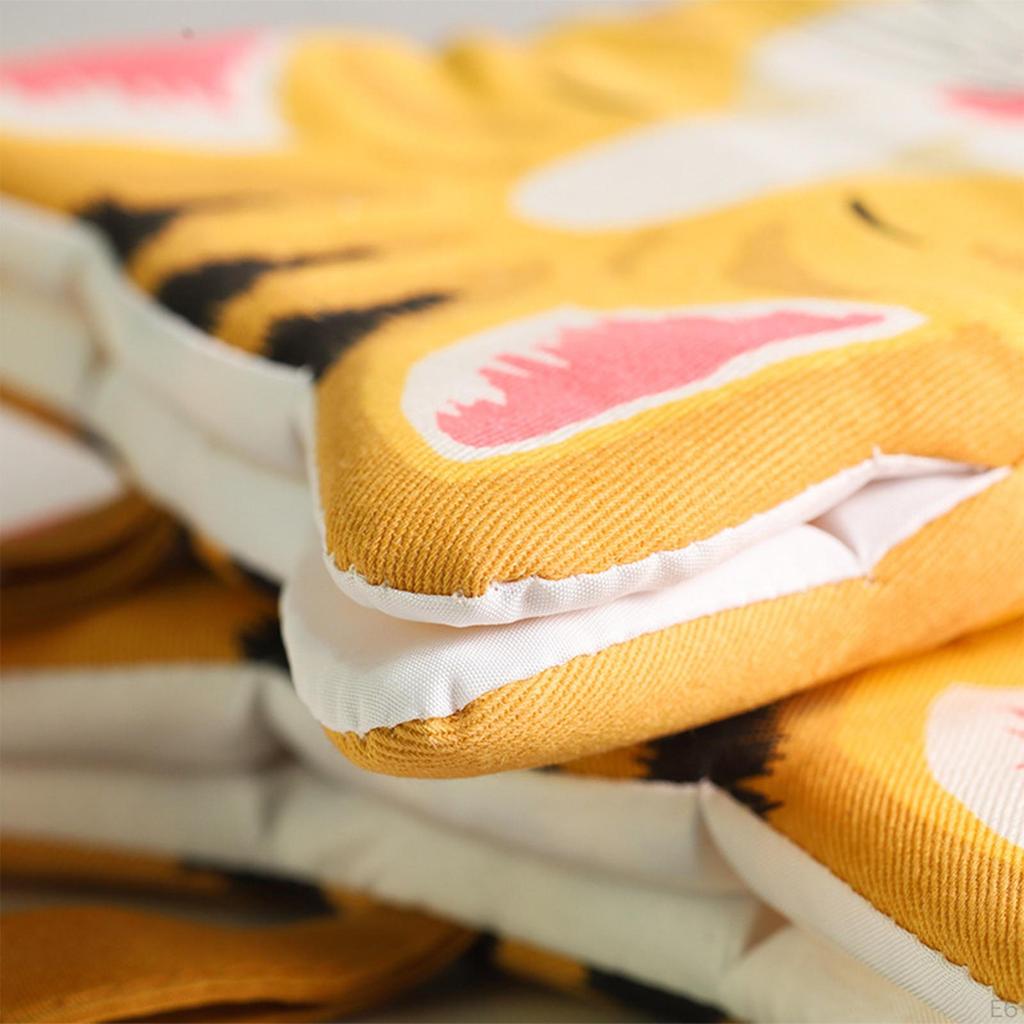 Süße Katzen-Ofenhandschuhe zum Backen und Grillen